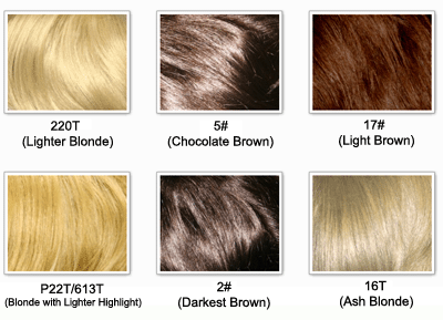 Fudge Hair  on Please Choose Your Colour Of The Hair