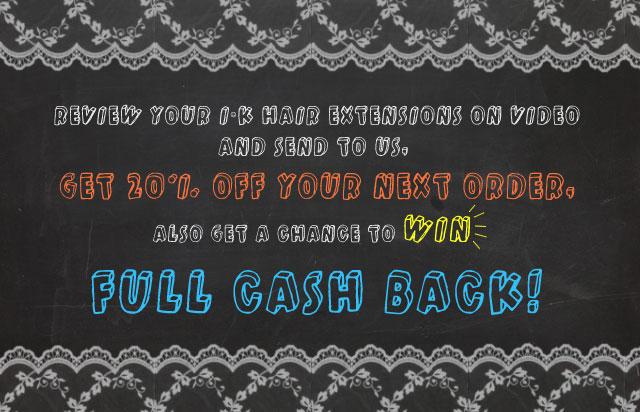 WIN Full Cash Back & 20% Off Your Next Order!