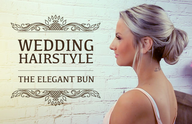 Wedding Hairstyle: The Elegant Bun