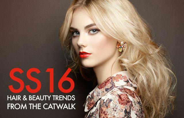 SS16 Hair & Beauty Trend from the catwalk