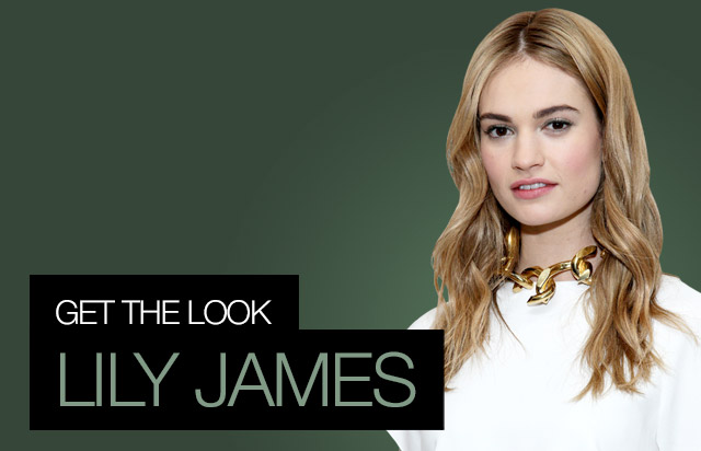 Get The Look: Lily James, BAFTAs Special