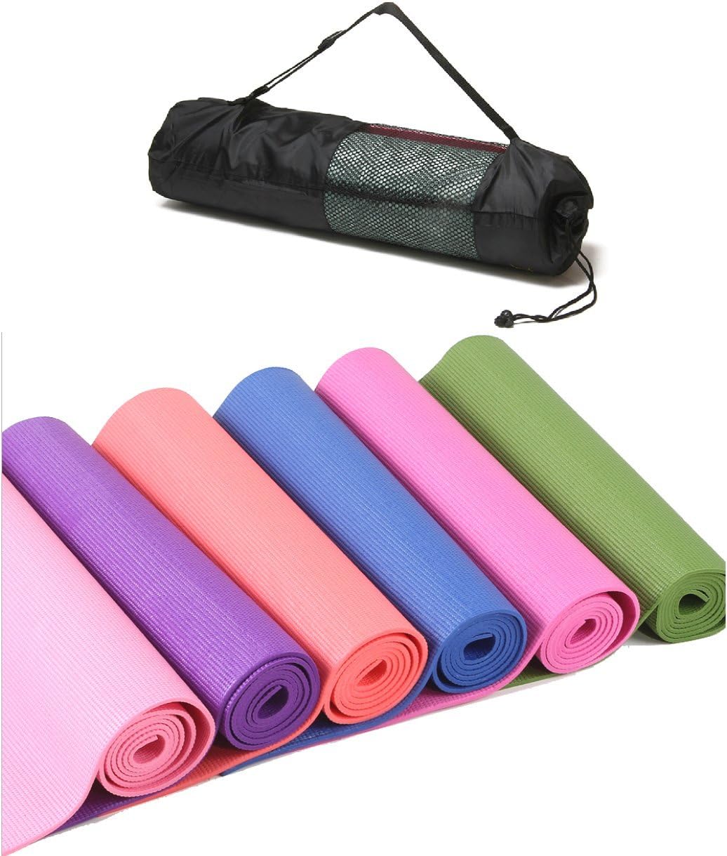 Yoga Mat Classic PVC Blue