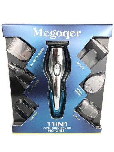 Professional Cordless Rechargeable 11 in 1 Electric Men Grooming Clippers and Trimmer Set
