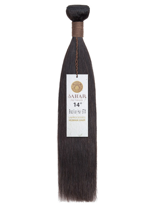 Sahar Unprocessed Brazilian Virgin Weft Hair Extensions 100g (10A) - Straight