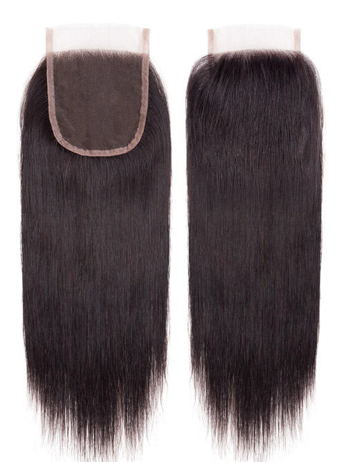 Sahar Unprocessed Brazilian Virgin Hair Top Lace Closure 4" x 4" (10A) - Straight