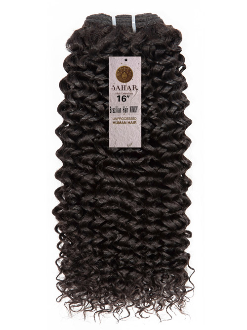 Sahar Essential Virgin Remy Human Hair Extensions 100g 8a Kinky 1b Natural Black 16 Inch