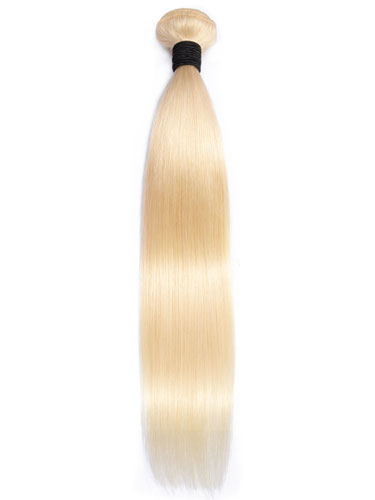 Sahar Essential Virgin Remy Human Hair Extensions 100g 8a Straight 613 Lightest Blonde 20