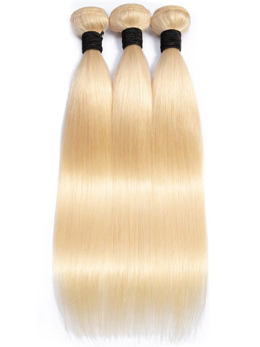 Sahar Essential Virgin Remy Human Hair Extensions Bundle 8a 613 Straight Hairtrade