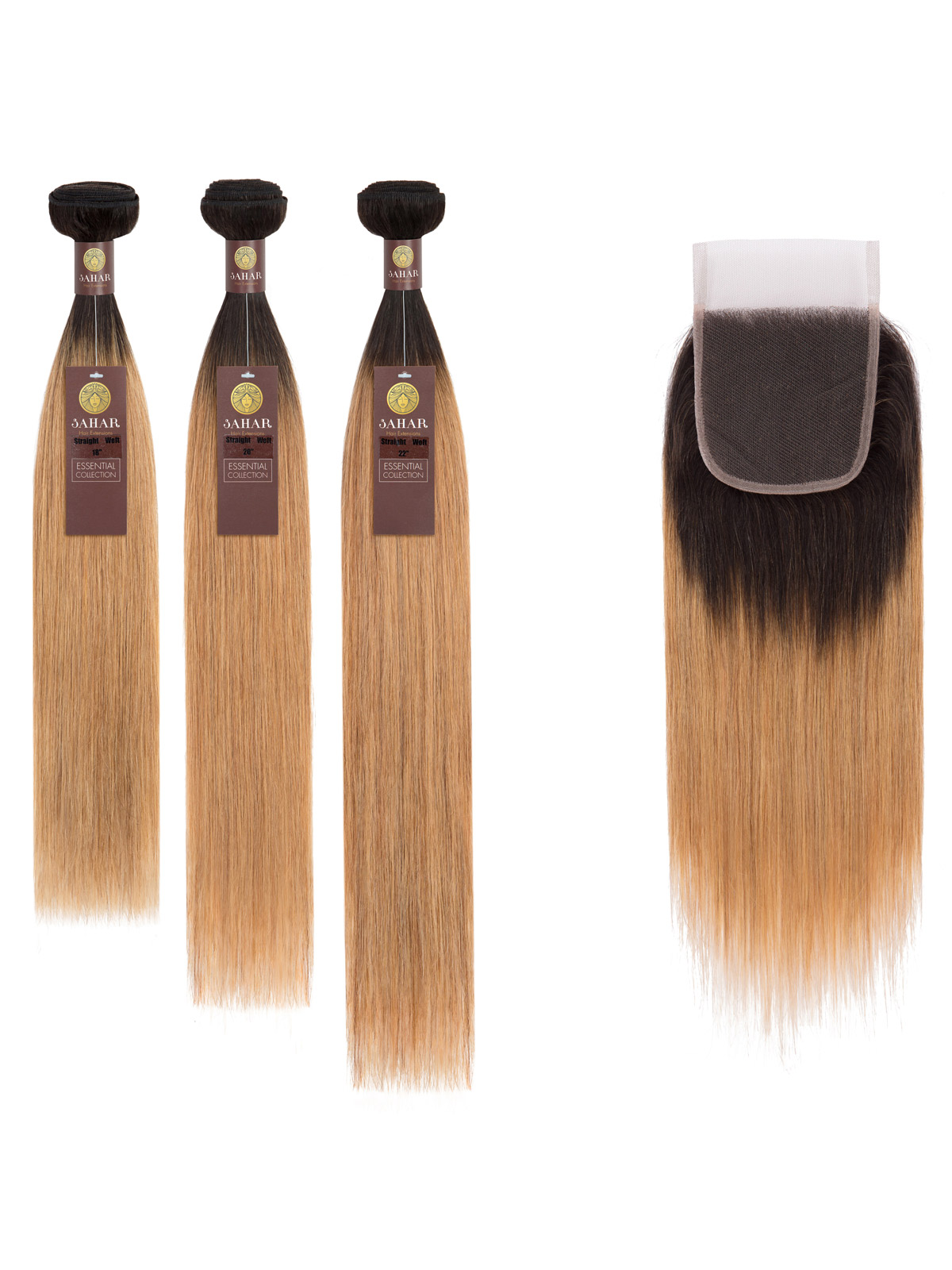 Sahar Essential Virgin Remy Human Hair Extensions Bundle 8a Ot27 Straight Hairtrade